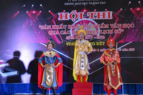 Hội thi  sân khấu hóa các tác phẩm văn học qua các giai đoạn lịch sử  - vòng chung kết
